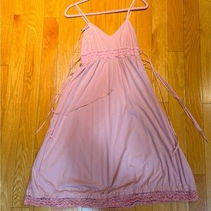 Theory Pink Backless Dress